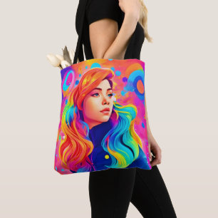 Vibrant Dam Digital Artwork Tygkasse