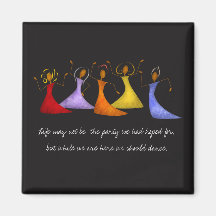 Vibrant Dancing Dam Textured Collage