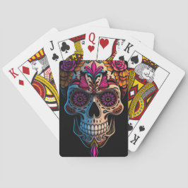 Vibrant Day of the dead Casinokort