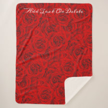 Vibrant Deep Röd ros Romantic Feminine Passion