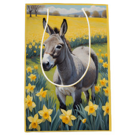 Vibrant Donkey och Gult Daffodils