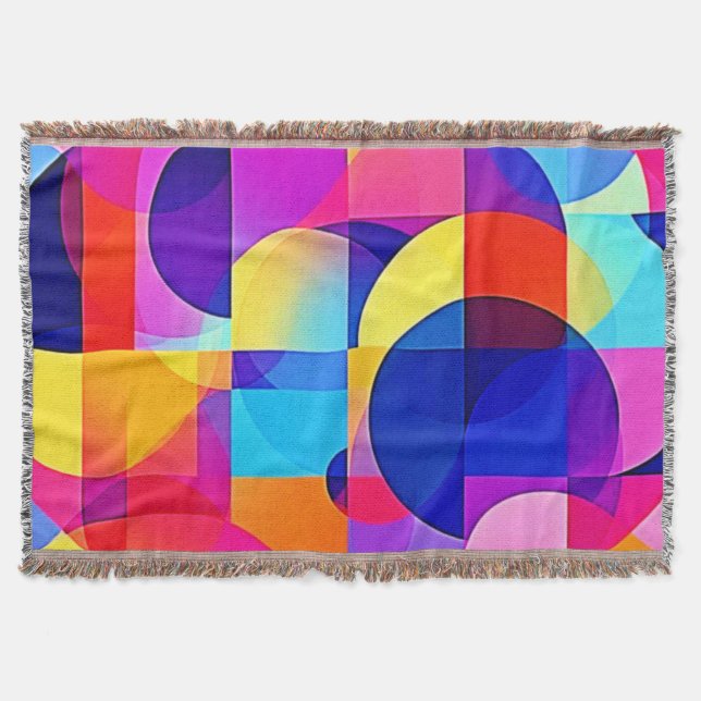 Vibrant Dot Energy Art Filt (Framsidan)