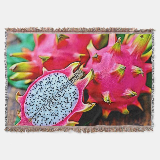 Vibrant Dragon Fruit Beauty Design Filt (Framsidan)