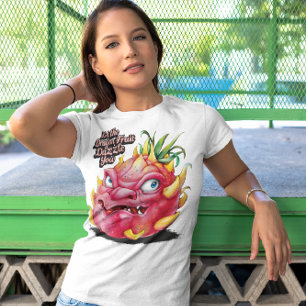 Vibrant Dragon Fruit Roaring T Shirt