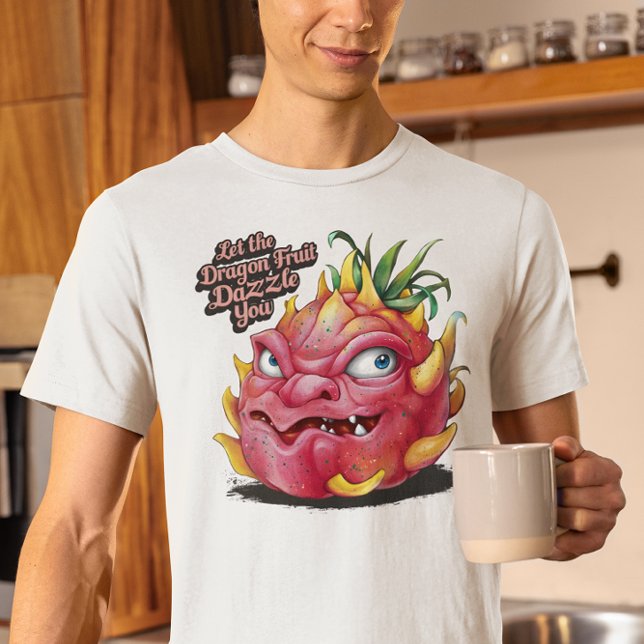 Vibrant Dragon Fruit Roaring T Shirt (Skapare uppladdad)