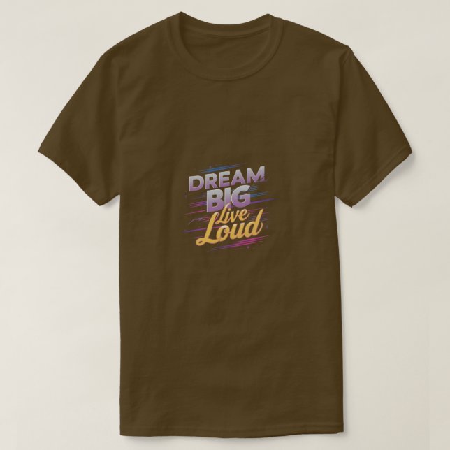 "Vibrant Dreams T Shirt (Design framsida)