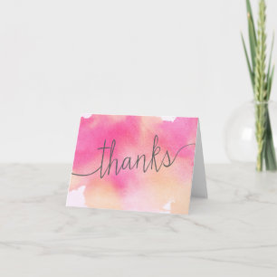 Vibrant Dreams Tackkort Card/Rosa Peach