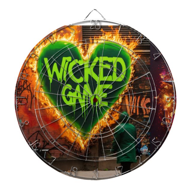 "Vibrant Dripping Typography Graffiti Tees - Urban Darttavla (Framsidan)