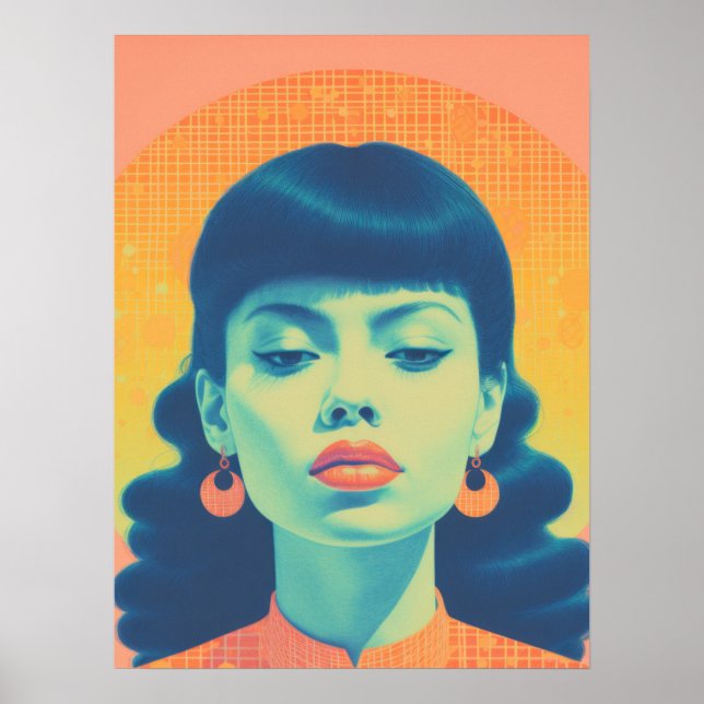 Vibrant Elegance Poster (Framsidan)