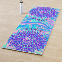 VIBRANT ELEGANT CUSTOMIZEDBEACH VIBE GLASS MANDALA