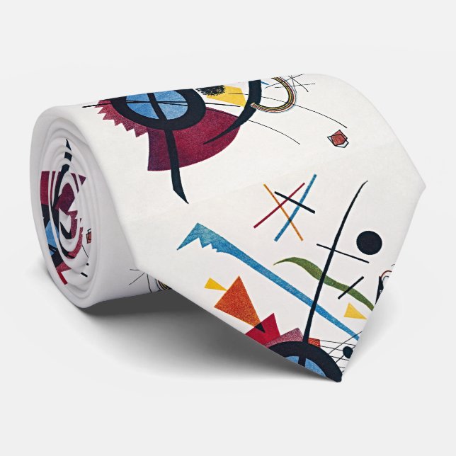 Vibrant Embrace: Kandinsky's Violet Symphony Slips (Rullad)