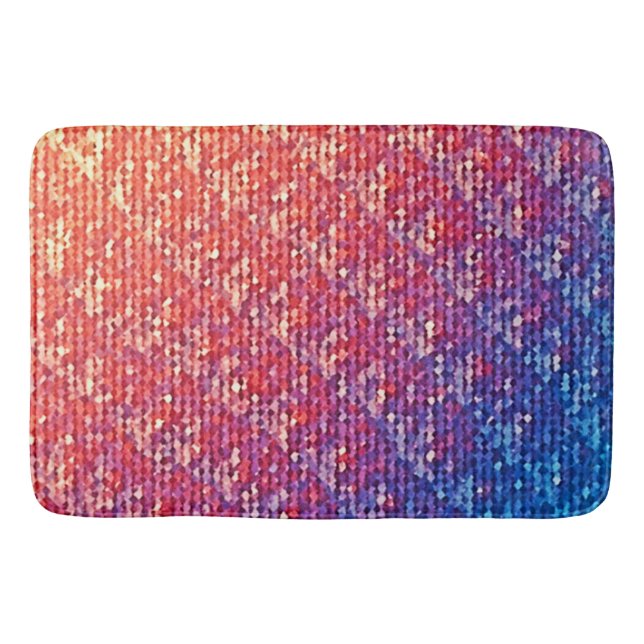 Vibrant Emotional Mosaic Gnistra Badrumsmatta (Framsidan)