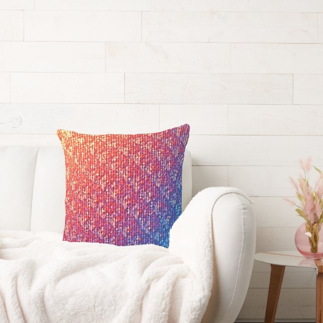 Vibrant Emotional Mosaic Gnistra Kudde (Soffa)