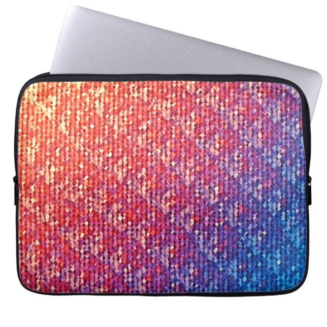 Vibrant Emotional Mosaic Gnistra Laptop Fodral (Framsidan)