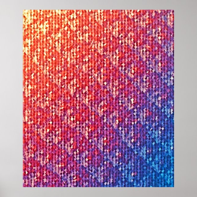 Vibrant Emotional Mosaic Gnistra Poster (Framsidan)