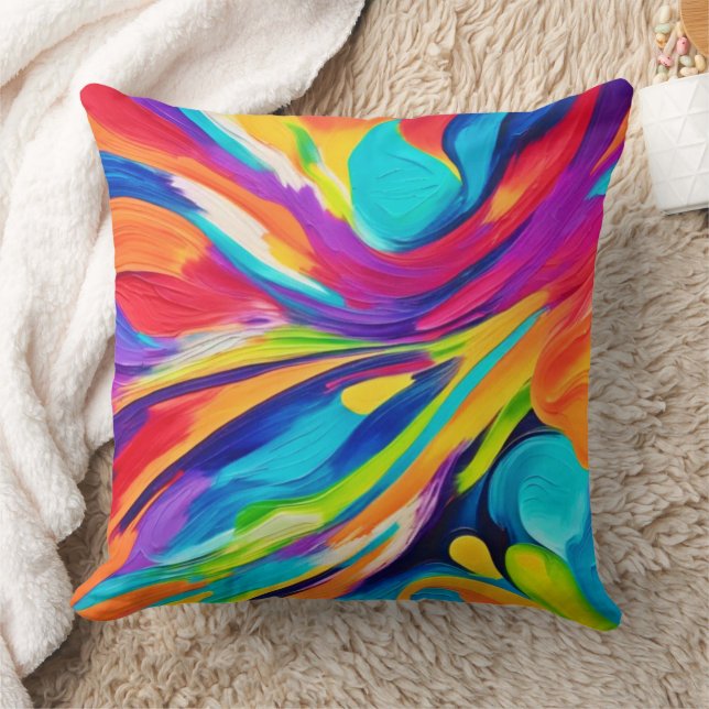 Vibrant energiexplosion kudde (Filt)