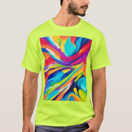 Vibrant energiexplosion t shirt