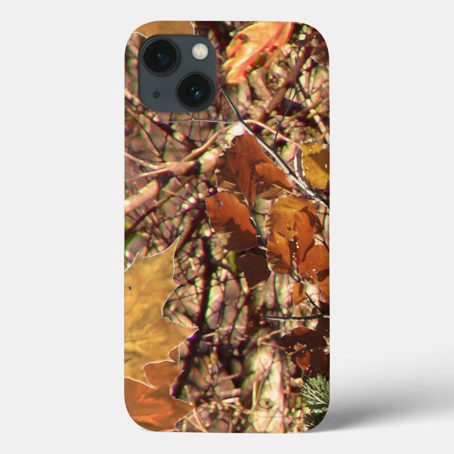 Vibrant Fall Forest Nature Camouflage Decor (Baksida)