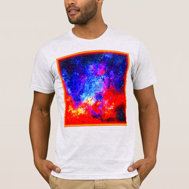 Vibrant Färg av Nebulae. Köp nu T Shirt (Framsida)