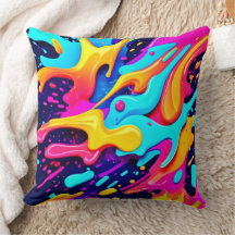 Vibrant Färg Chaos Art