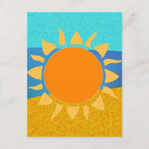 Vibrant Färg Florida... Där Sol bor Vykort