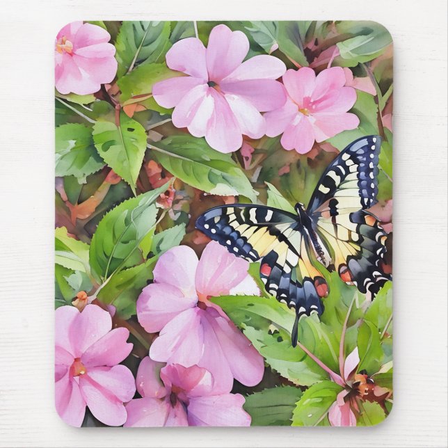 Vibrant färg scenic Mousepad Musmatta (Framsidan)