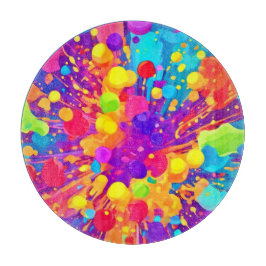 Vibrant Färg Spatter