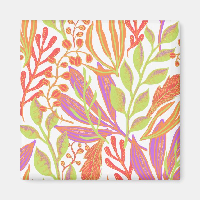 Vibrant färg-utskrift magnet (Framsidan)