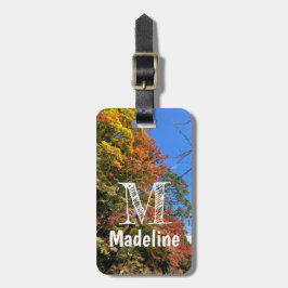 Vibrant Färgad Maples Bagagebricka