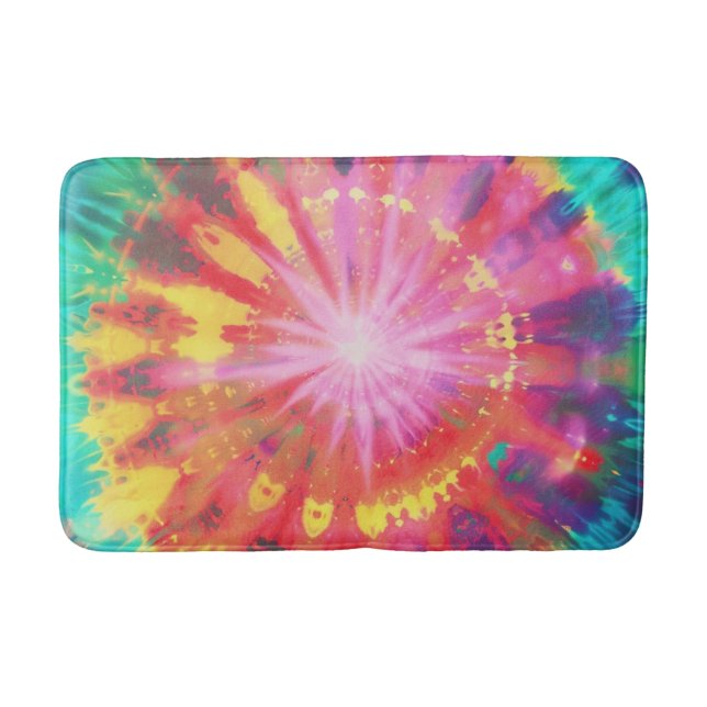 Vibrant färgämne - färgämne #1 badrumsmatta (Framsidan)