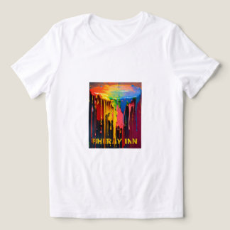 Vibrant färgeffekt T-Shirt" T Shirt