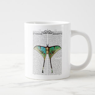 Vibrant fjäril jumbo mugg