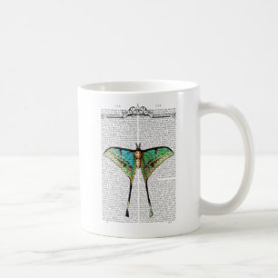 Vibrant fjäril kaffemugg