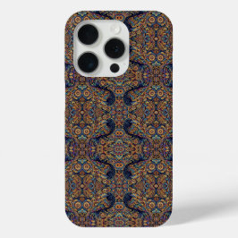 Vibrant, flerfärgat, Batik Raven iphone case