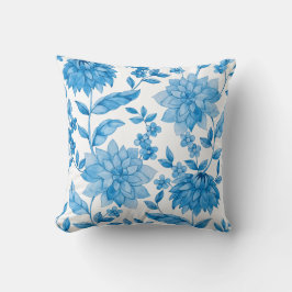 Vibrant floral pattern  kudde
