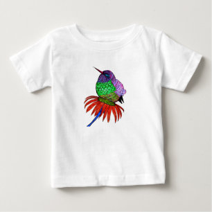 Vibrant Fluffy Baby Hummingbird T Shirt