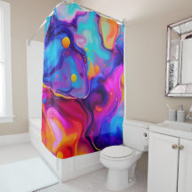 Vibrant flytande konst