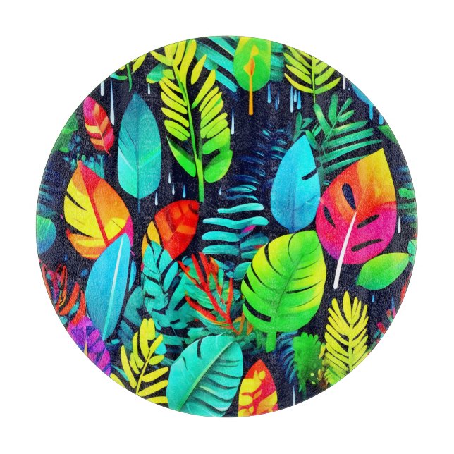 Vibrant Foliage Drizzle Art (Framsidan)