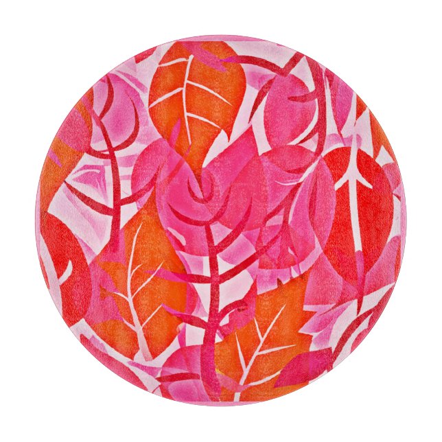 Vibrant Foliage Elegance Mönster (Framsidan)