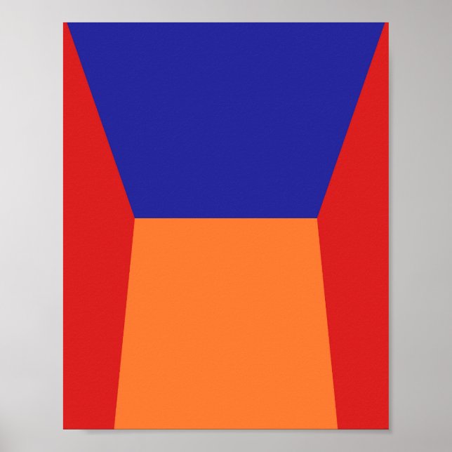 Vibrant för perspektivperspektiv i Byggnad Poster (Framsidan)