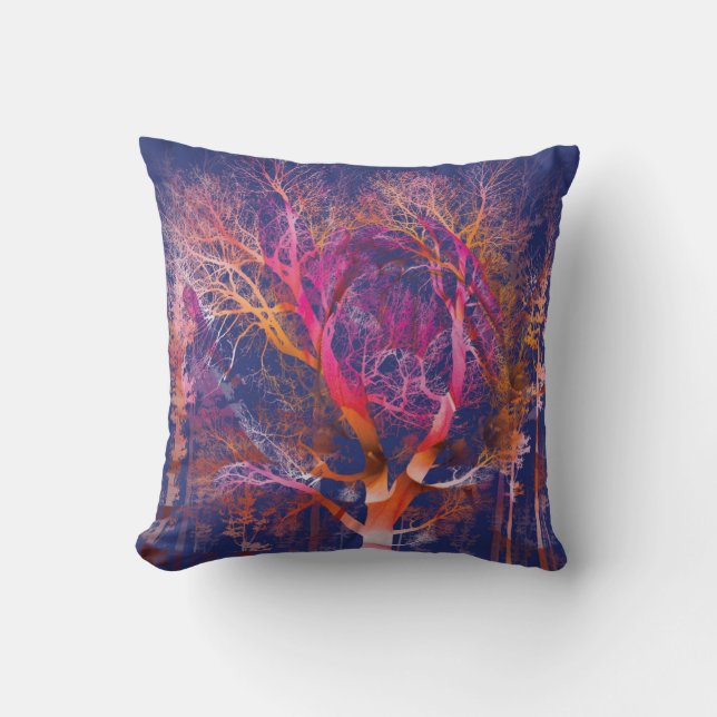Vibrant Forest Kudde (Framsida)