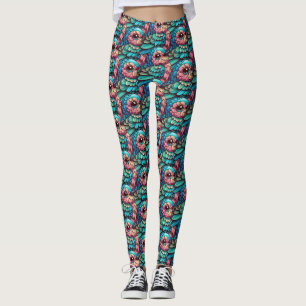 Vibrant framskapad service leggings