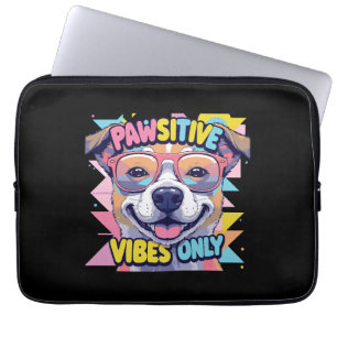 Vibrant Frenchie Bulldog Puppy Art Laptop Fodral