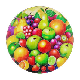 Vibrant Fruit Medley Art