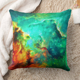 Vibrant Galaxy Canvas Art Kudde