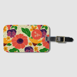 Vibrant Garden Bagagebricka