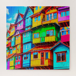 Vibrant gemenskap pussel