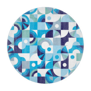 Vibrant geometri: Modern sömlös