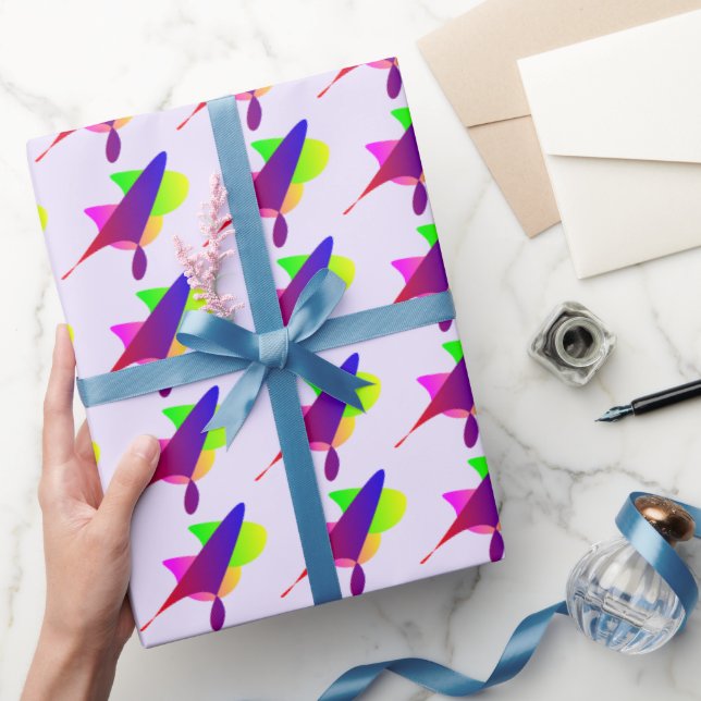 Vibrant Geometric Burst Presentpapper (Gifting)