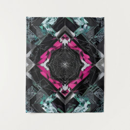 Vibrant Geometric: Kaleidoscopic Nexus X-99